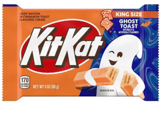 Kit Kat Ghost Toast Halloween Candy King Size - 3oz