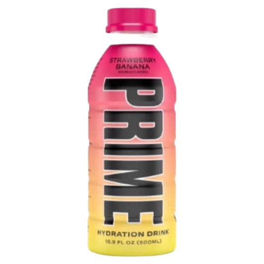 Prime Strawberry Banana Hydration - 500ml Bottle