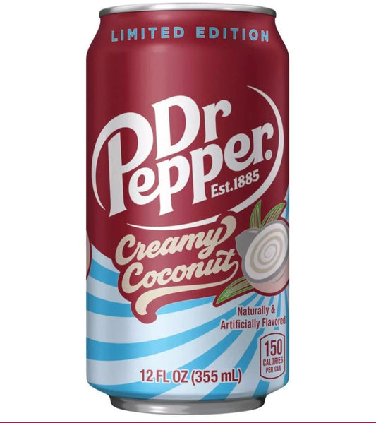 Dr Pepper Creamy Coconut Soda (355 ML)