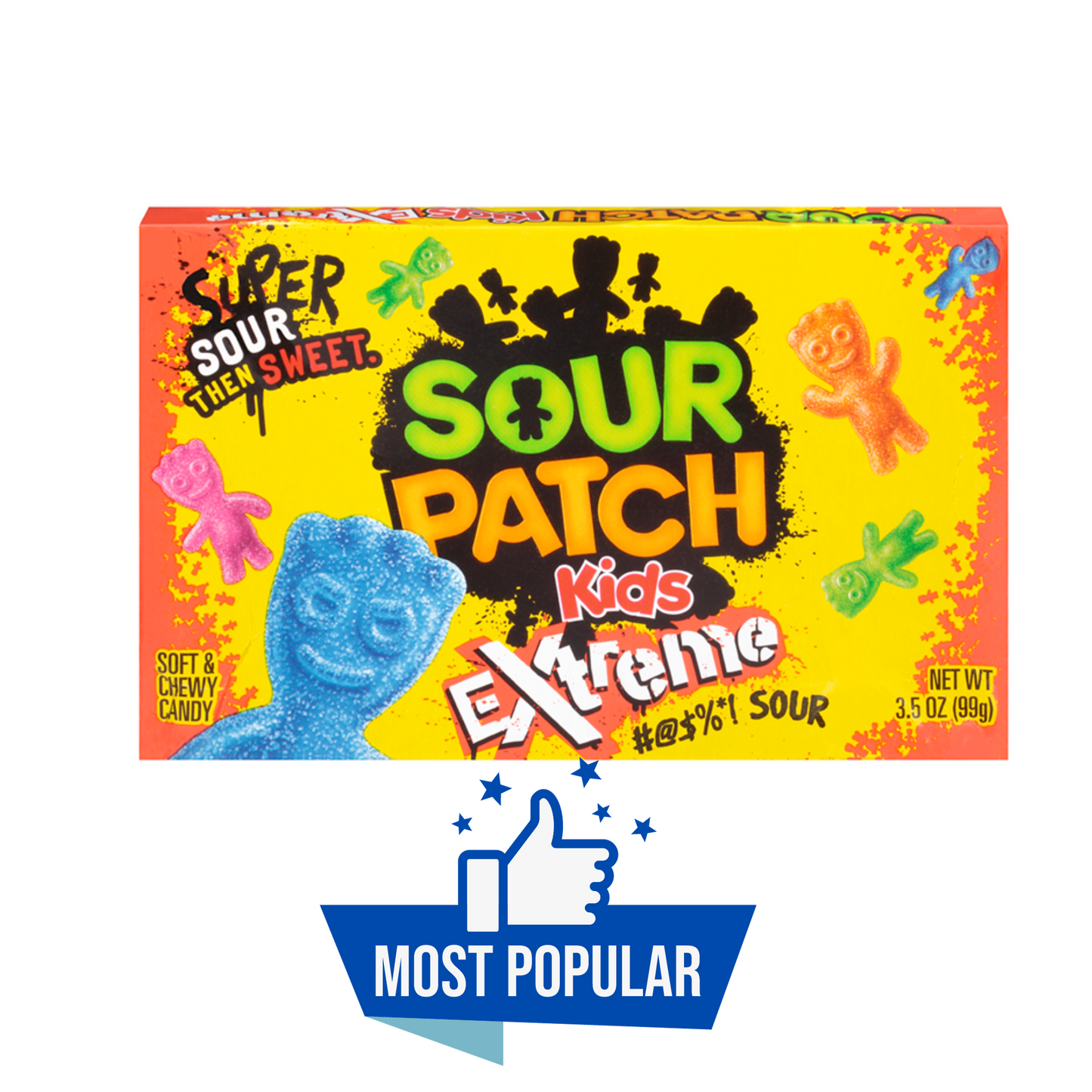 Sour Patch Kids Extreme USA Theatre Box (99g)