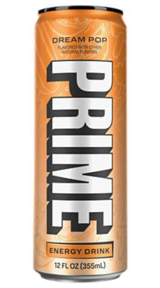 Prime Energy Drink By Logan Paul & KSI - Dream Pop x 1 Can (355ml)