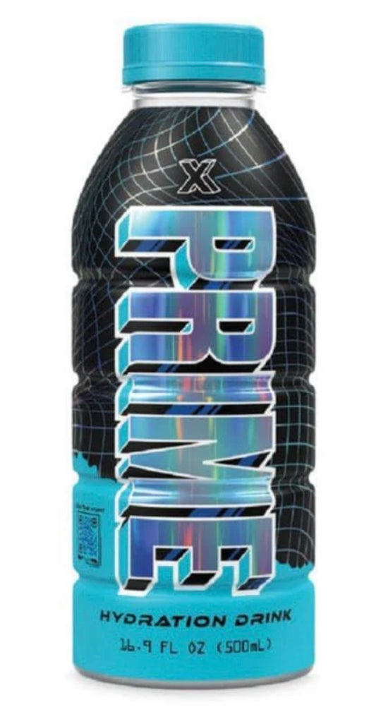 Prime ‘X’ blue holographic Bottle LIMITED EDITION(500ml) (USA)