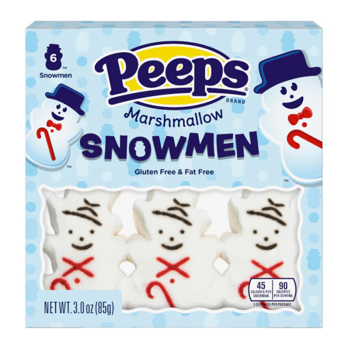 Peeps Marshmallow Snowmen - Holiday Treats (85g)